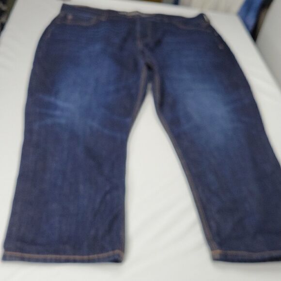 NEW 20 American Eagle Outfitters VINTAGE HIGH RISE DARK WASH JEANS 34 - Picture 11 of 14